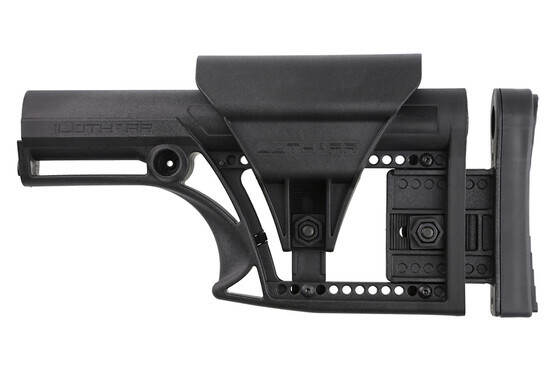 Luth AR MBA-1 Modular Buttstock Assembly for AR-15 or AR-10 is fully adjustable for length of pull and comb height